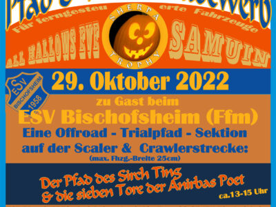 Halloween beim ESV Blau-Gold Bischofsheim