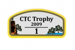 CTC Trophy 2009 Wagenaufkleber